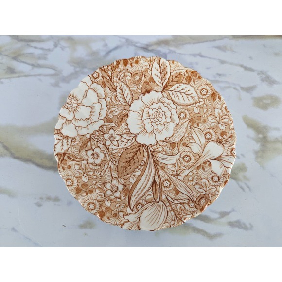 Tiffany & Co Johnson Brothers Liberty Pink Floral Chinz Coffee Cup and Saucer - Picture 4 of 6